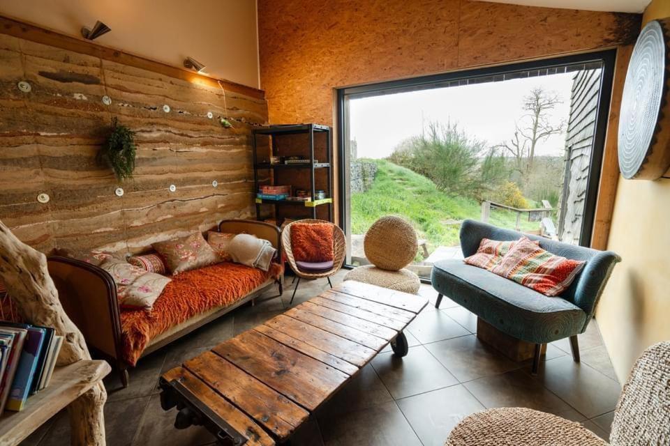 Terragora Lodges - Hebergement Atypique Les Epesses Ngoại thất bức ảnh