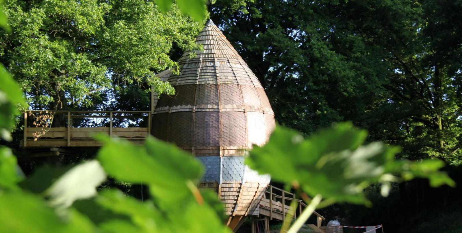 Terragora Lodges - Hebergement Atypique Les Epesses Ngoại thất bức ảnh