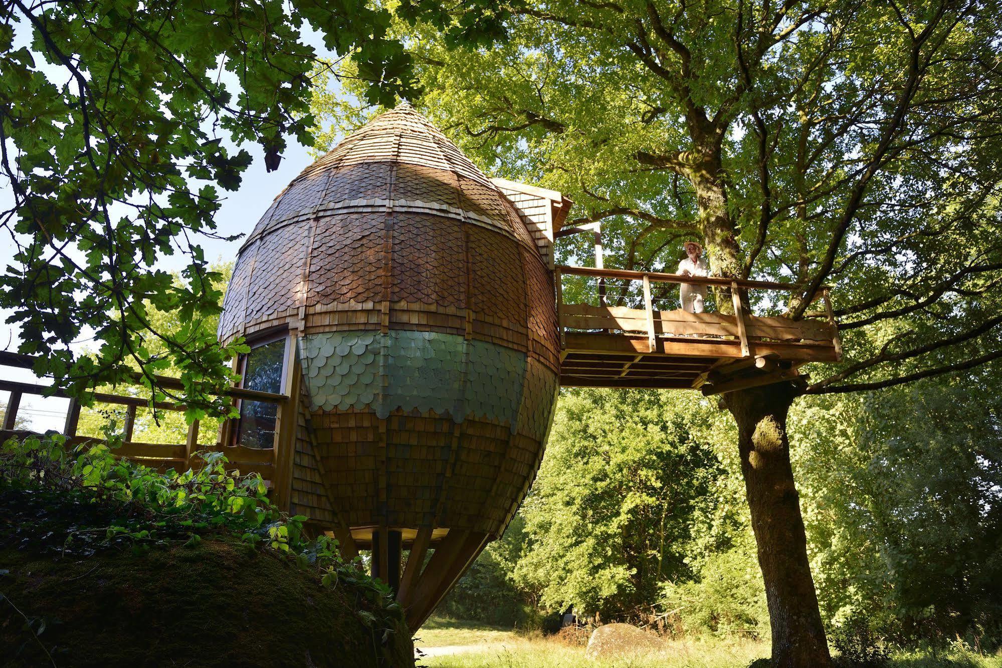 Terragora Lodges - Hebergement Atypique Les Epesses Ngoại thất bức ảnh